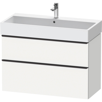 Duravit D-Neo wastafelonderkast 98.4x62.5x44.2cm 2 lades wit Mat