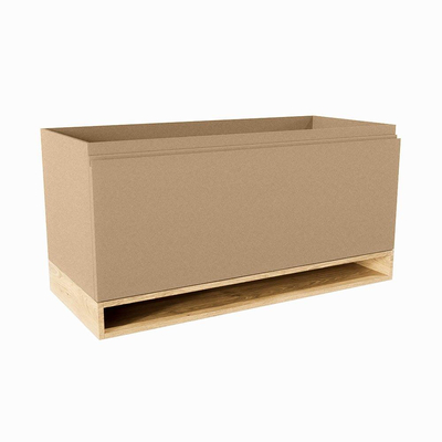 Mondiaz FLOTT wastafelonderkast - 100x45x50cm - 1 lade - softclose - Oro