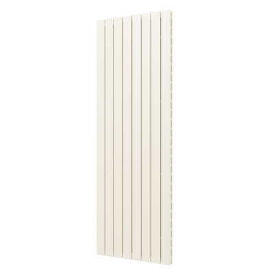 Plieger Cavallino Retto designradiator verticaal dubbel middenaansluiting 1800x602mm 1549W pergamon (RAL9001)