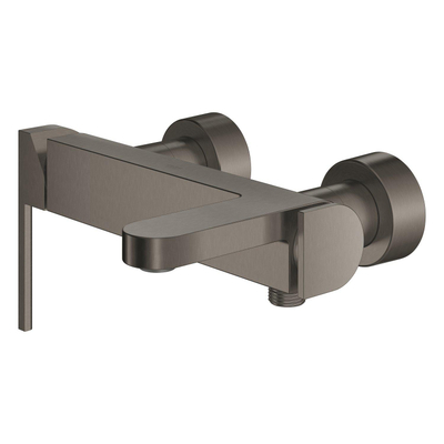 GROHE Plus badkraan m. omstel m. koppelingen brushed hard graphite