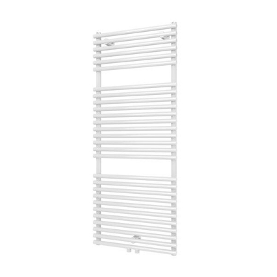 Plieger Florian Nxt M designradiator enkel horizontaal met middenaansluiting 1216x500mm 646W wit