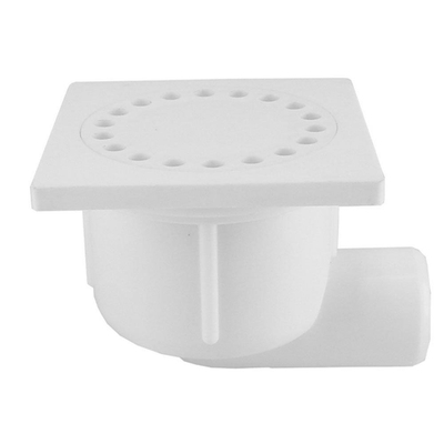 Riko Doucheplug 10x10 zijuitlaat wit