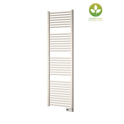 Plieger Palermo-EL III/Fischio elektrische designradiator horizontaal 1702x500mm 700W wit structuur