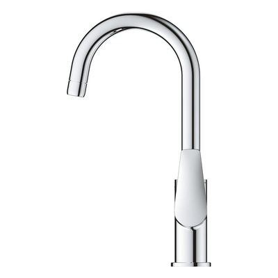 GROHE BauEdge waterbesparende wastafelkraan L-size met push open chroom