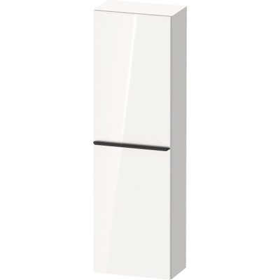 Duravit D-Neo halfhoge kast 40x24x132cm Linksdraaiend wit Hoogglans