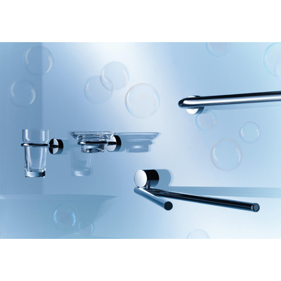 Emco Rondo 2 glashouder met glas chroom