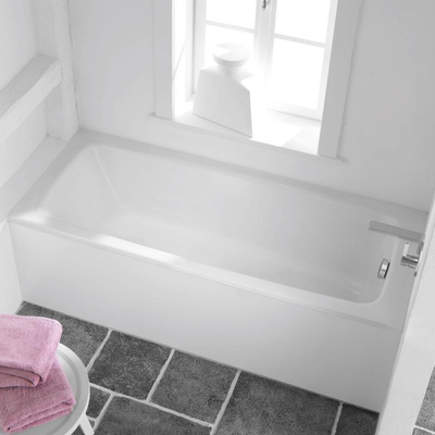 Kaldewei Cayono Star bad plaatstaal rechthoekig met greepmontage 170x75x41cm zonder greep wit