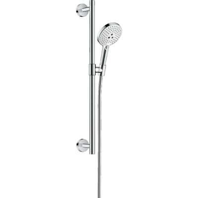 Hansgrohe Raindance select s 120 glijstangset ecosmart comfort 65cm chroom wit