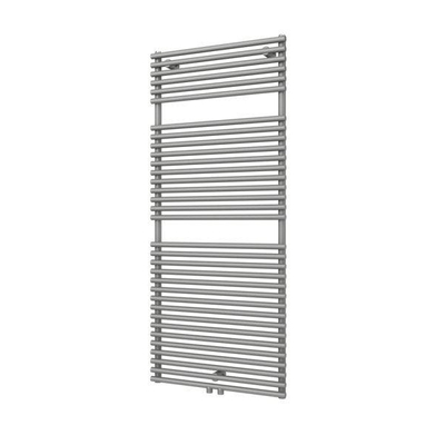 Plieger Florian Nxt M designradiator enkel horizontaal met middenaansluiting 1406x600mm 881W parelgrijs (pearl grey)