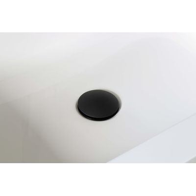 INK Stop&Go Afvoerplug klikwaste zwart mat