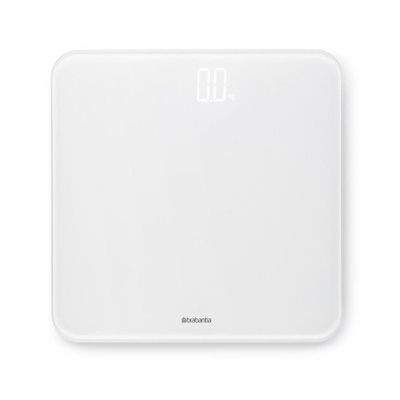 Brabantia ReNew Personenweegschaal - tot 180kg - batterijen - wit