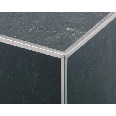 Schluter Quadec-ev eb buitenhoek profiel rvs geborsteld 6mm