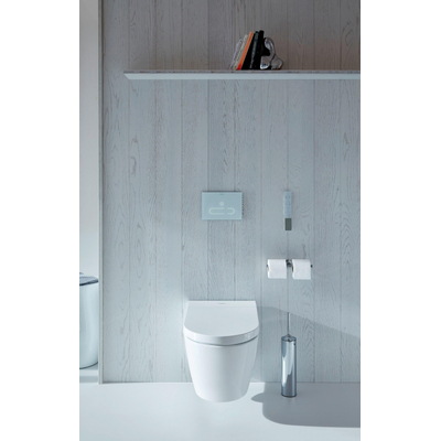 Duravit Starck T Borstelgarnituur - staand - 43x8cm - chroom