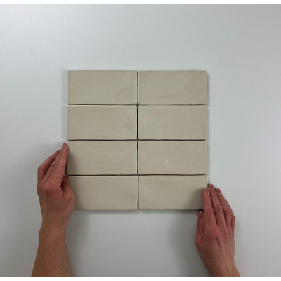 Cifre Ceramica Atlas wandtegel - 7.5x15cm - 8.5mm - Rechthoek - Bruin glans