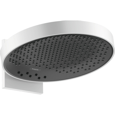 Hansgrohe Rainfinity PowderRain hoofddouche 360 3jet met douchearm 10-30° verticaal kantelbaar Ø36cm mat wit