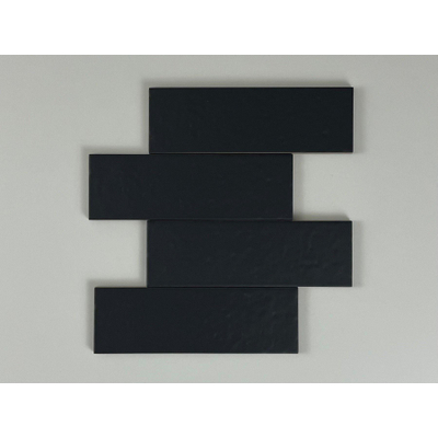 Equipe Cerámicas Kalma wandtegel - 6x18.6cm - Mercury mat (antraciet)