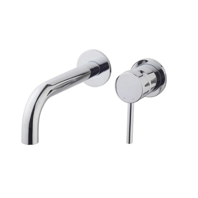 Wiesbaden Caral wastafelmengkraan - inbouw - eenhendel - afbouwdeel - chroom SHOWROOMMODEL