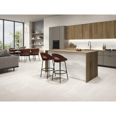 Baldocer Ceramica Venice Wandtegel - 30x90cm - gerectificeerd - mat Wit