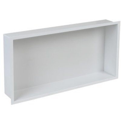 Plieger Inbox inbouwnis met flens 60x30x7.5cm waterproof wit