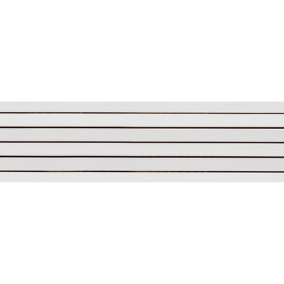 Vtwonen Tegels Rib Wandtegel - 13x45cm - 9mm - Witte scherf - Blanco Multitono (Wit)