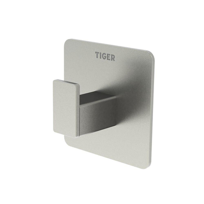 Tiger Haak Pull Square RVS geborsteld 4.5x4.5x2.2cm