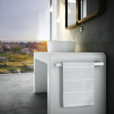 Smedbo Outline Handdoekhouder - ophangen - Aluminium Chroom