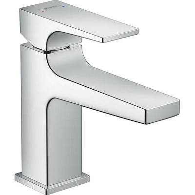 Hansgrohe Metropol fonteinkraan 100 met push open waste chroom