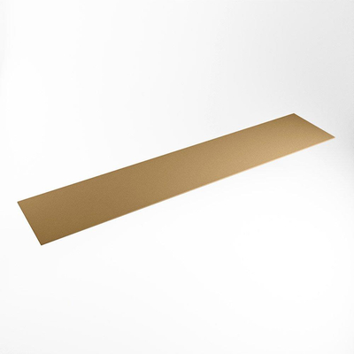 Mondiaz TOP 46 Topblad - 230x46x0.9cm - geschikt voor afdekplaat - Solid surface - Oro