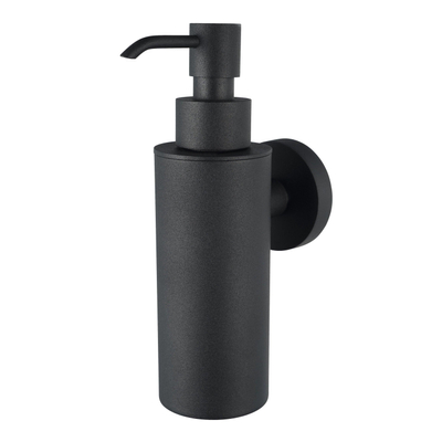 Haceka Kosmos Zeepdispenser - wandmodel - mat zwart