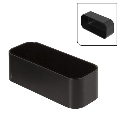 Tiger 2 Store Wandrekje/Douchemandje 25cm Zwart