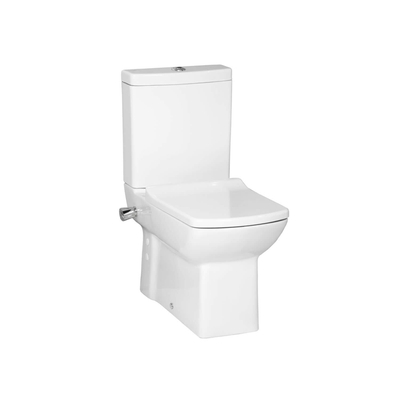 Creavit Lara Staande Toilet - onderpot - bidet sproeier -koud water kraan - wit