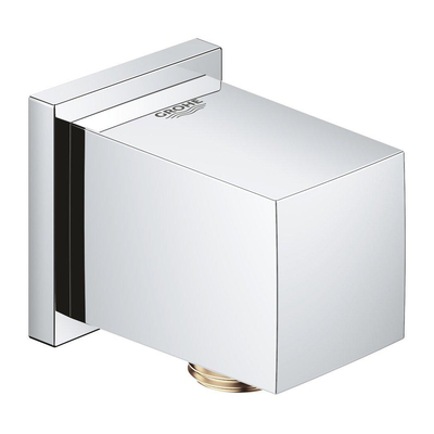 GROHE Euphoria Cube wandaansluitbocht buitendraad beveiliging tegen terugstroming chroom