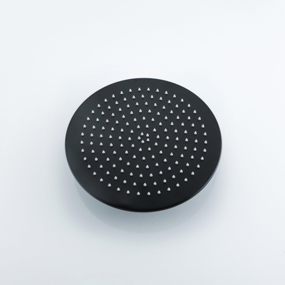 Fortifura Calvi Hoofddouche 30cm - rond - 6mm - zwart mat