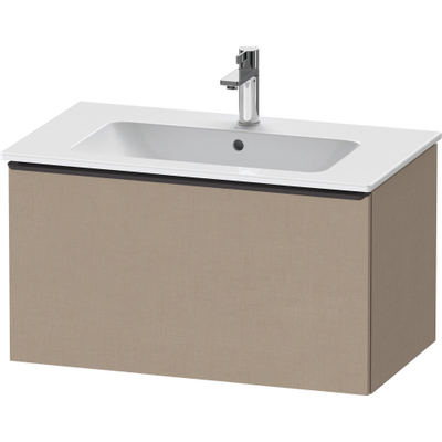 Duravit D-Neo wastafelonderkast 81x44x46.2cm 1 lade Linnen Mat