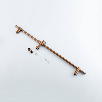 Fortifura Calvi Glijstang - 90cm - glijstuk - Geborsteld Geborsteld koper PVD (Koper) OUTLETSTORE