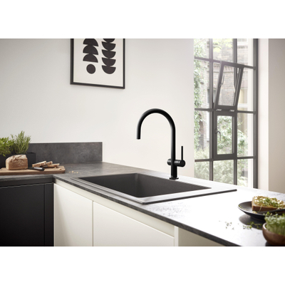 Hansgrohe Talis M54 1-gats keukenkraan U220 1jet RVS-look
