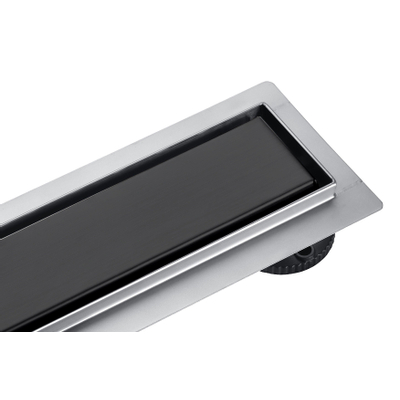 Fortifura Galeria omkeerbaar rooster - 160cm - mat zwart