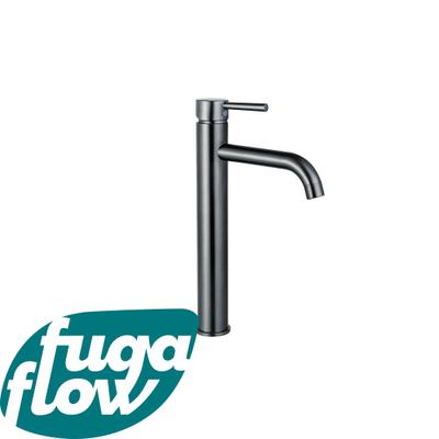 FugaFlow Eccelente Sobrado Badkamer Wastafelkraan - 33.9cm - verhoogd - opbouw - Gunmetal PVD
