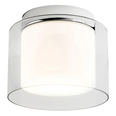 Astro Arezzo Ceiling plafondlamp exclusief E27 chroom 60x23cm IP44 glas A