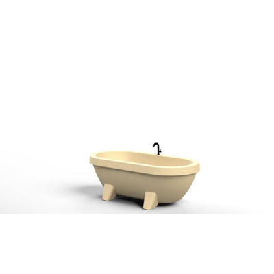 Gardentub kraan - 21cm - mat zwart