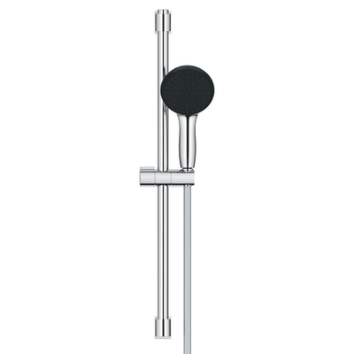 GROHE Vitalio Start 110 Glijstangset - 60cm - ronde handdouche - 1 straalsoort - gladde doucheslang - chroom