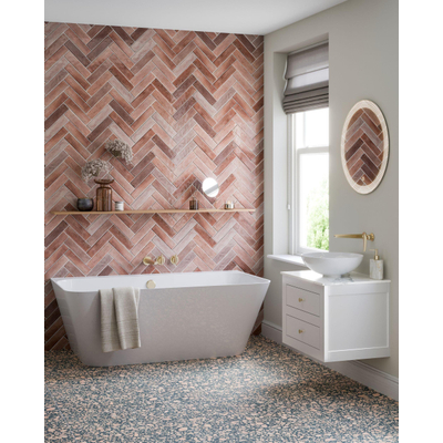 Crosswater Foile wastafelkraan - inbouw - geborsteld messing