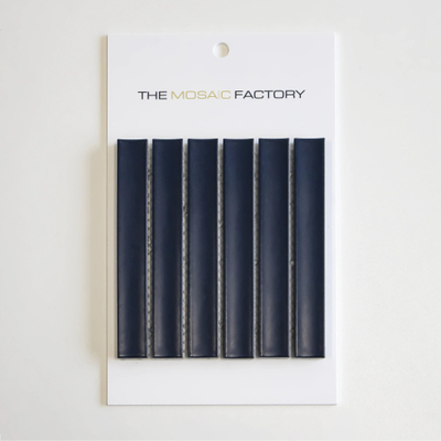 SAMPLE The Mosaic Factory Sevilla mozaïektegel - 15x25cm - wandtegel - Rechthoek - Porselein Navy Blue Mat