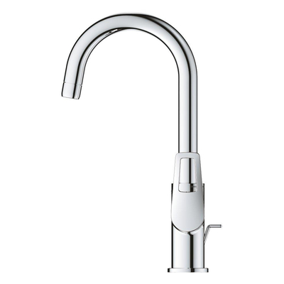 GROHE Bauloop waterbesparende wastafelkraan L-Size chroom