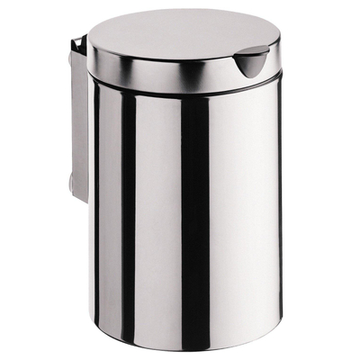 Emco System 2 afvalemmer rond edelstaal