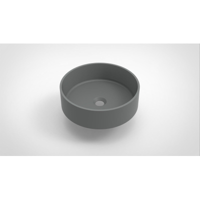 Arcqua Case waskom rond 40x40cm mat grijs