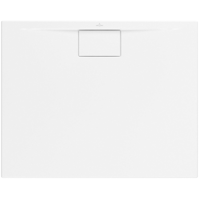 Villeroy & Boch Architectura Metalrim kunststof douchebak acryl rechthoekig 100x80x4.8cm mat wit