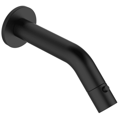 Wiesbaden Metro fonteinkraan met muurbevestiging 1/2" mat zwart