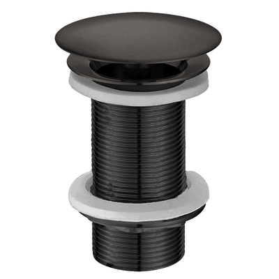 Wiesbaden Caral open afvoerplug verlengd 5/4" gunmetal