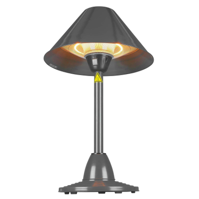 Eurom Terrasverwarming PD1500 Tafelmodel 95cm 1500watt Antraciet